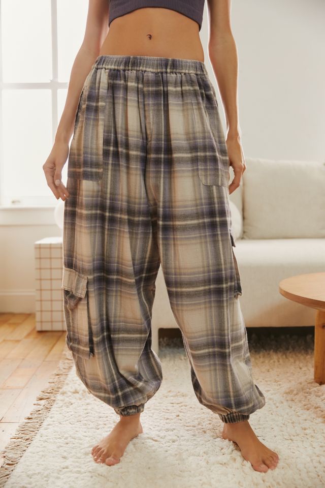 Out From Under Nova Plaid Balloon Pant | Urban Outfitters Canada