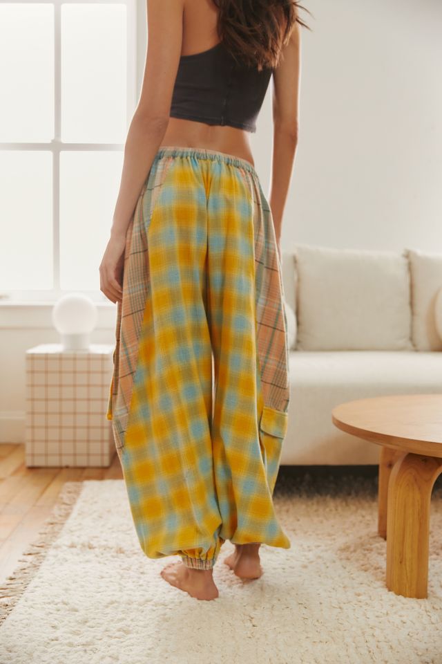 Out From Under Nova Low-Rise Plaid Balloon Pant | Urban