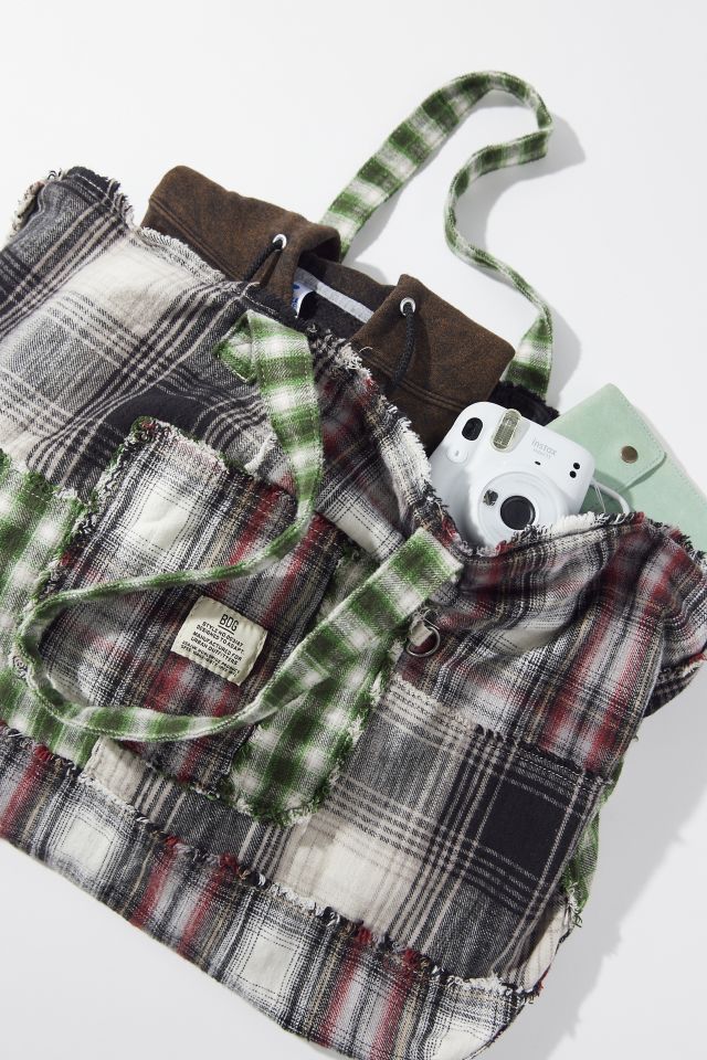 Flannel clearance tote bag