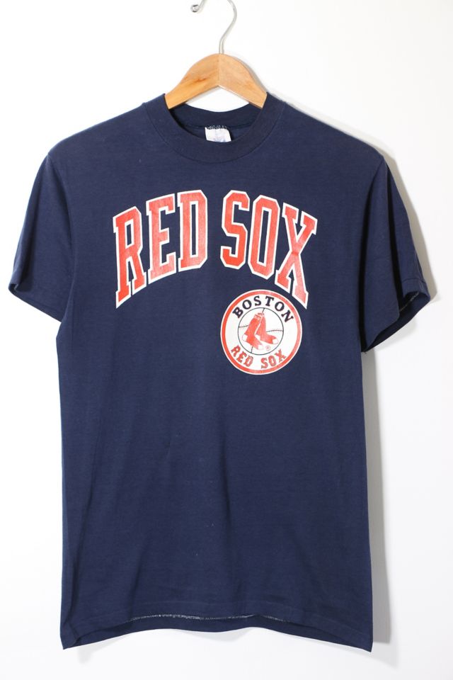 Vintage Powder Blue Red Sox Ringer Tee SZ M | Vintage Red Sox T-Shirts  Seattle | Barn Owl Vintage Tees Seattle