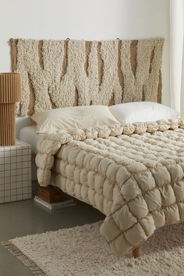 Jute headboard store