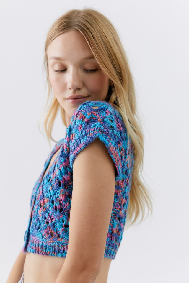 UO Lottie Cropped Cardigan #2