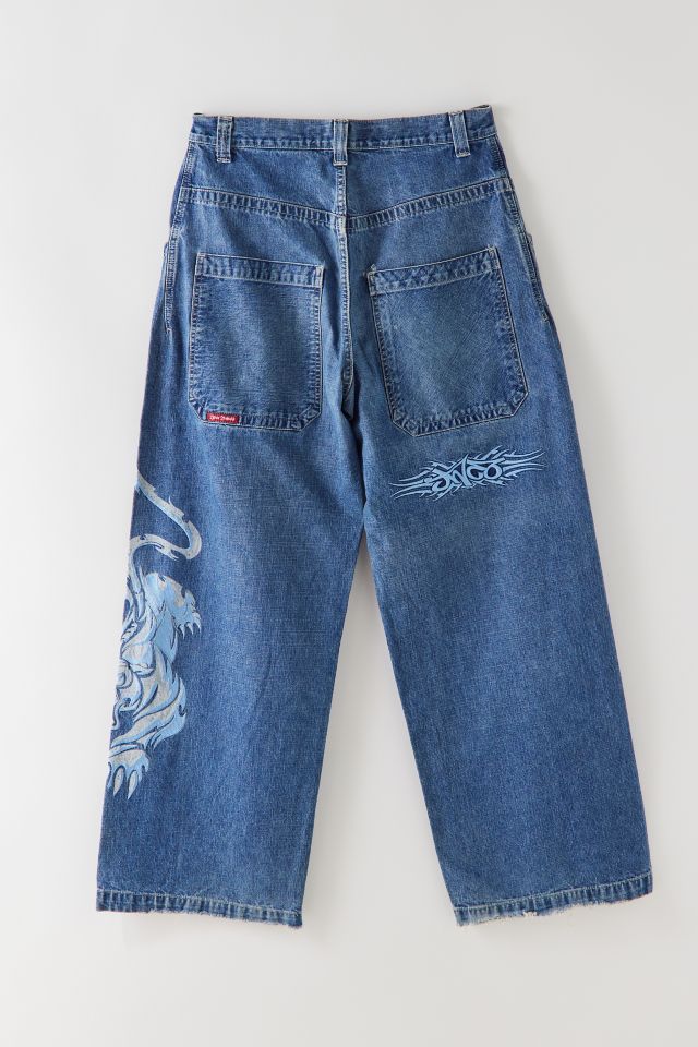 【NOKCHA】vintage like cocoon jeans/brown Vintage 00s Y2K Enyce Denim Baggy Jeans Orange Hiphop Rap
