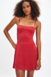 UO Bella Bow-Back Mini Dress
