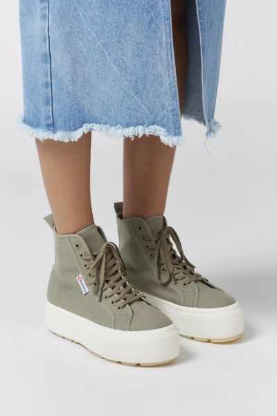 Superga cotu hot sale high top sneaker