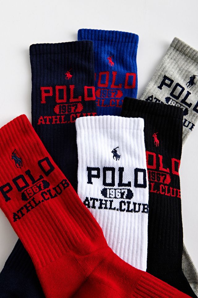 Polo Ralph Lauren ’67 Crew Sock 6-Pack #2