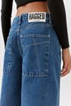 The Ragged Priest Release Jean Women's Low Rise Wide Leg Denim Pants - 100% Cotton, 30in Inseam, 5-Pocket