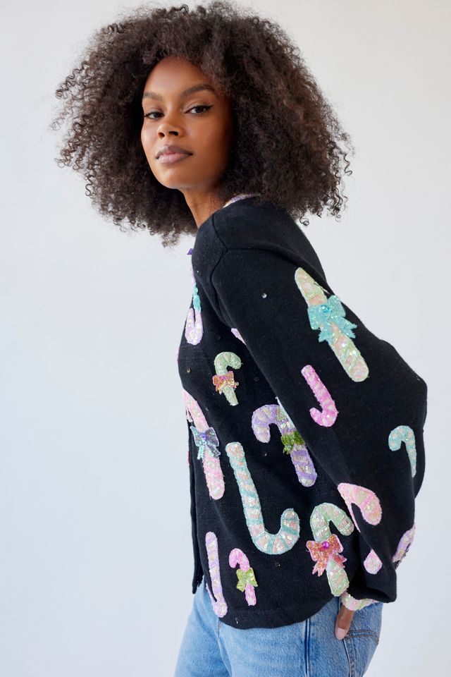 Urban Renewal Vintage Holiday Cardigan #5