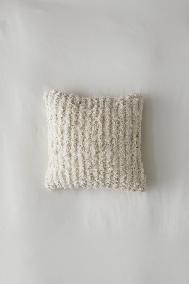 Plush Shag Throw Pillow #1