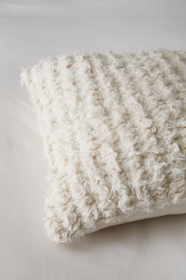 Plush Shag Throw Pillow #2