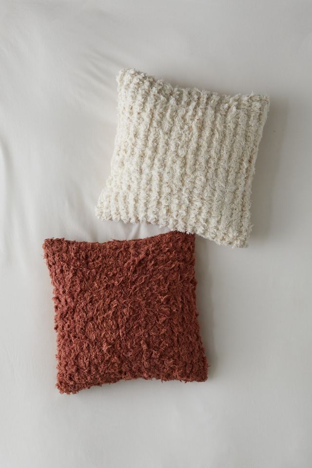 Plush Shag Throw Pillow #3