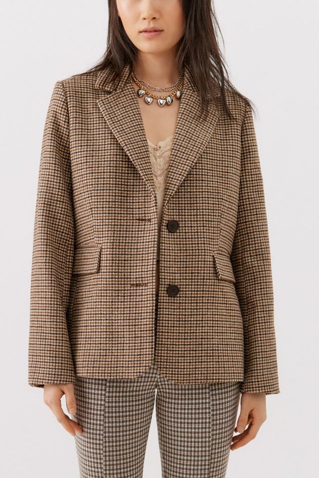 UO Jules Tweed Blazer #3
