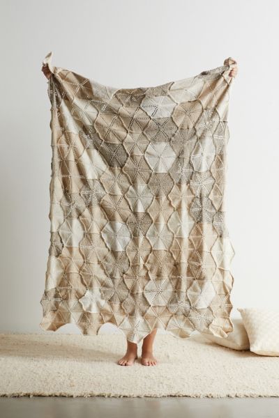 Crochet Bed Blanket | Urban Outfitters