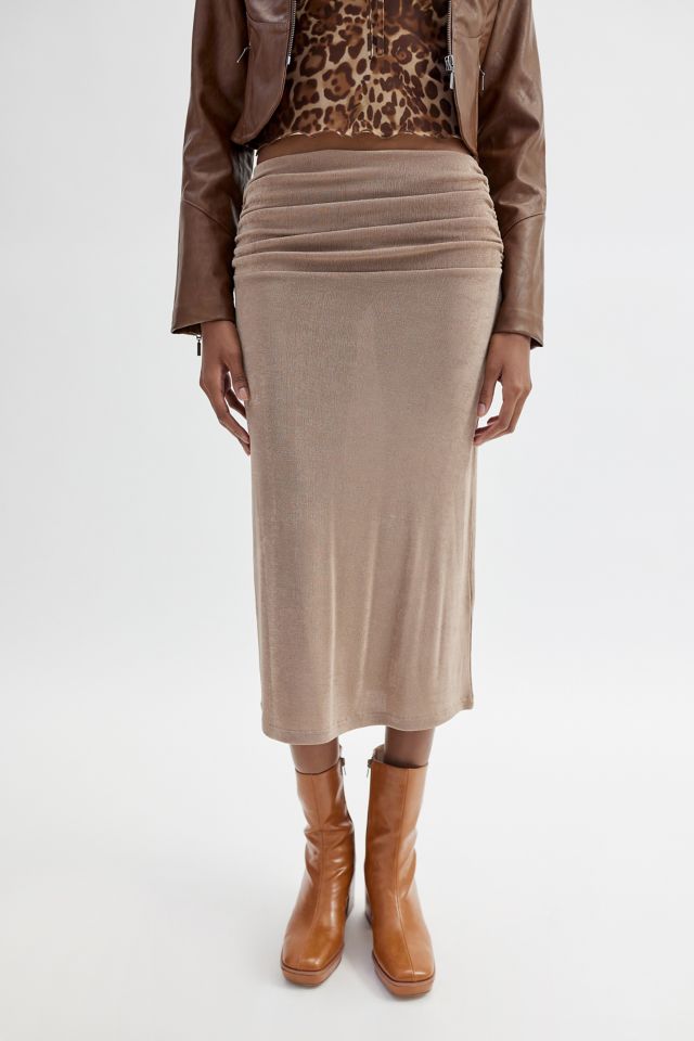 Motel Gadis Ruched Midi Skirt #2
