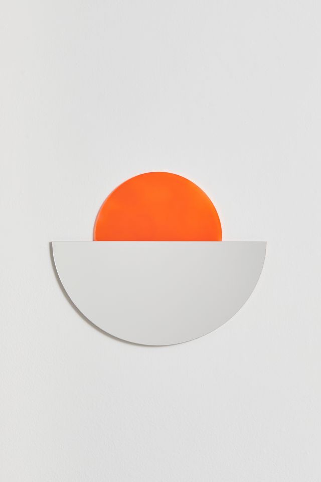 Miroir mural Galisfly aux reflets fluorescents d'un coucher de soleil #1