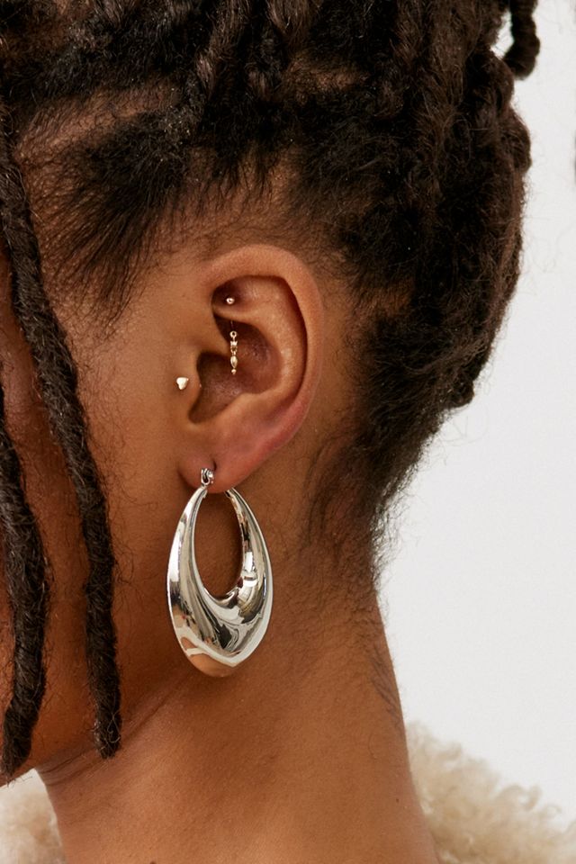 oversized earrings