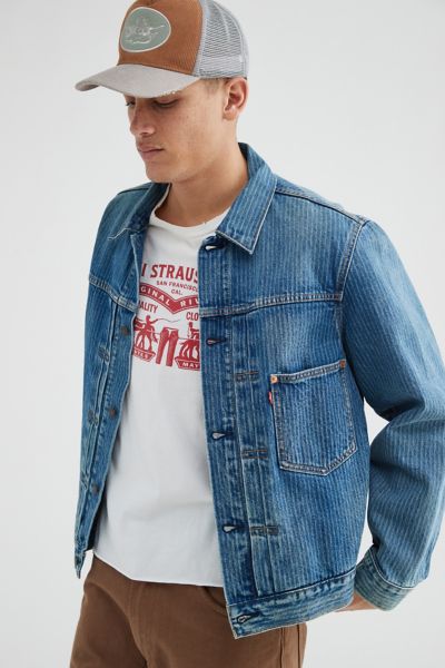 Levi's Type I Denim Trucker Jacket In Blue Multi