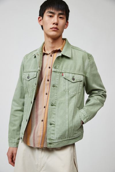 Levi's The Trucker Jacket In Green
