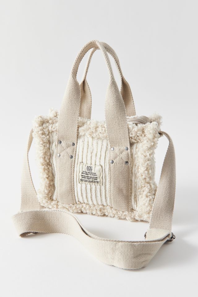 BDG Serena Fleece Mini Tote Bag #1