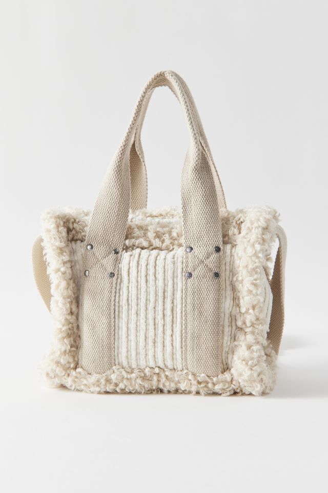 BDG Serena Fleece Mini Tote Bag #2