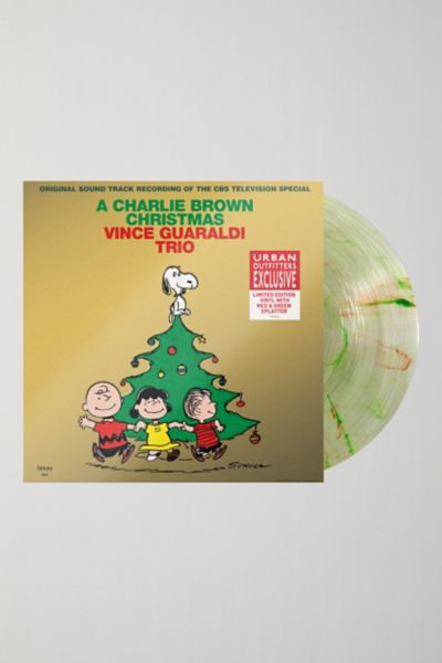 LP　Charlie　Trio　Vince　Guaraldi　Christmas　A　Edition)　Limited　Brown　Foil　(2022　Gold　Urban　Outfitters