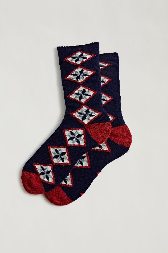 Patchwork Crew Sock | Urban Outfitters