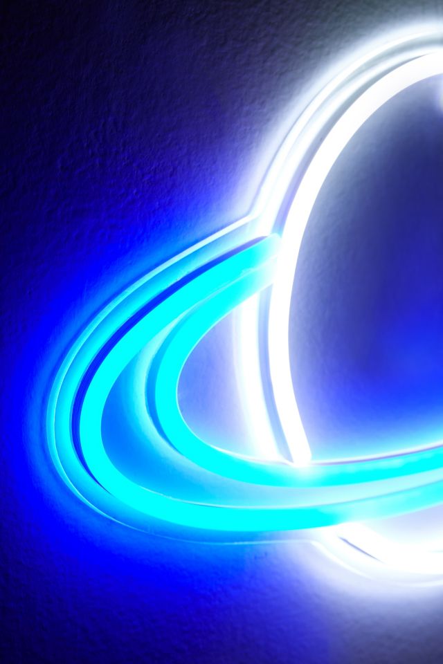 Saturn Neon Sign #3