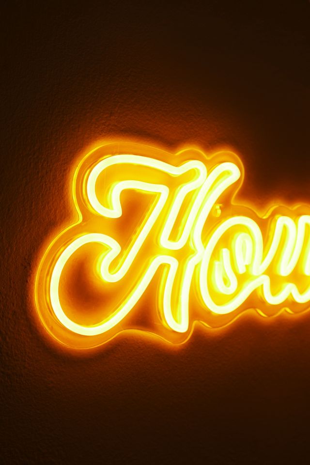 Howdy Neon Sign #4