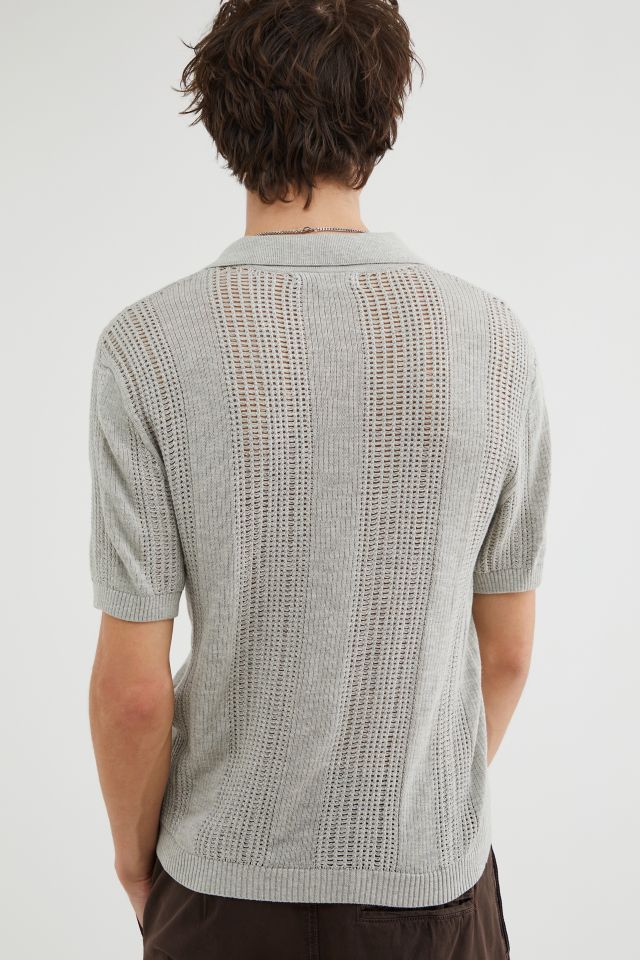 uru KNIT POLO SHIRTS ウール ニティッド ポロ ／ KNITTED POLO WOKN0363