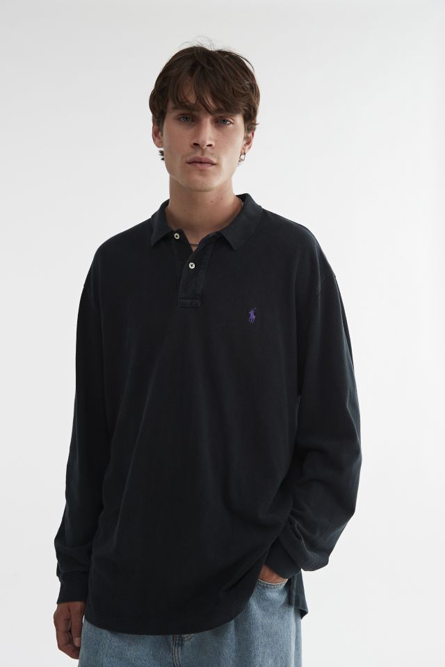 Urban Renewal Vintage Ralph Lauren Long Sleeve Polo Shirt | Urban Outfitters