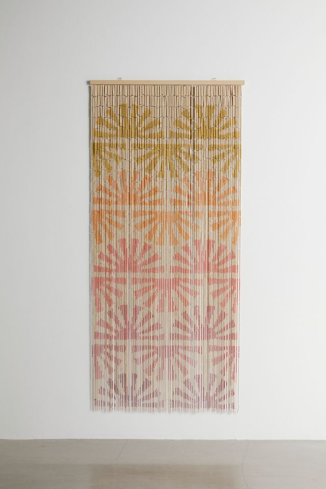 Sunrise Bamboo Beaded Curtain | Urban Outfitters