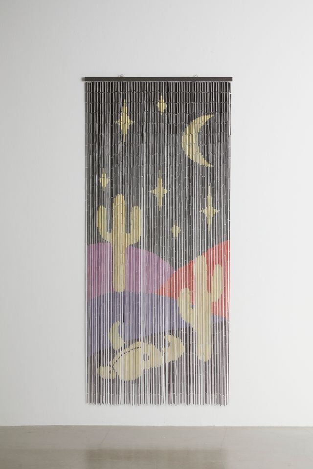 Western Bamboo Beaded Curtain | Urban Outfitters