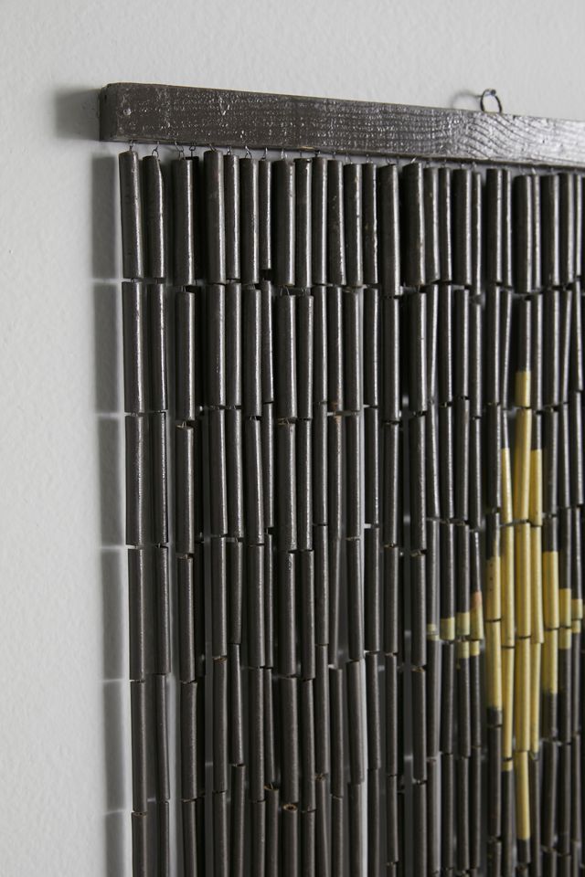 Western Bamboo Beaded Curtain | Urban Outfitters