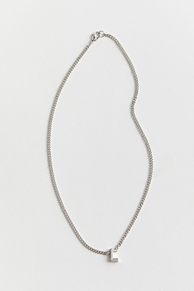 Initial Charm Necklace Urban Outfitters