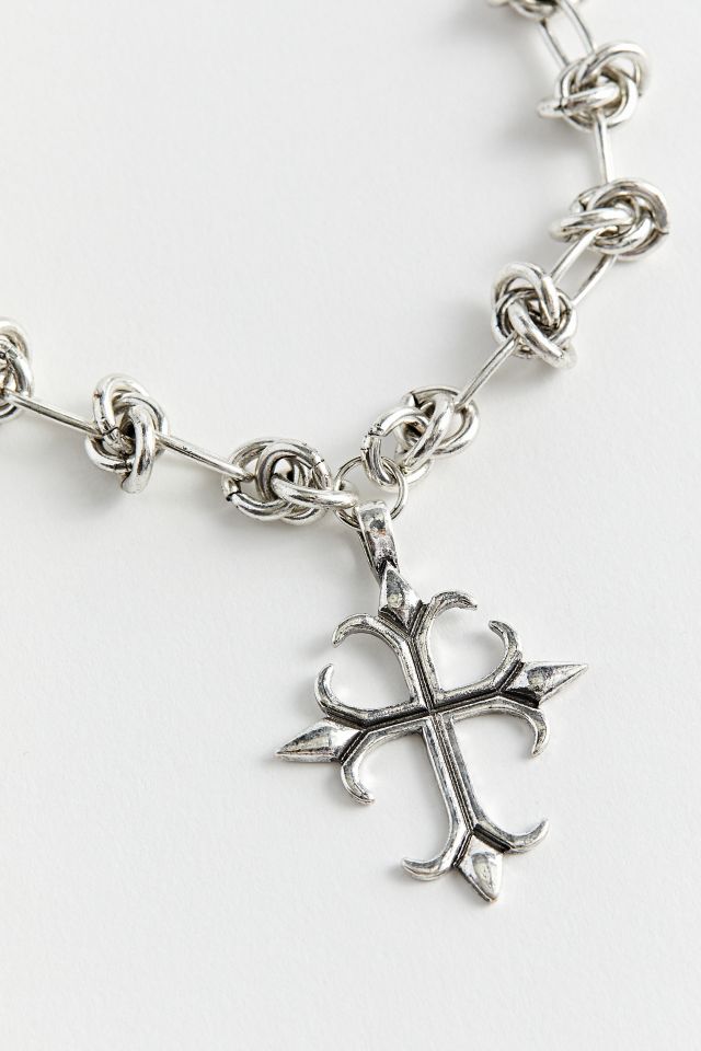 Dexter Cross Charm Necklace #1