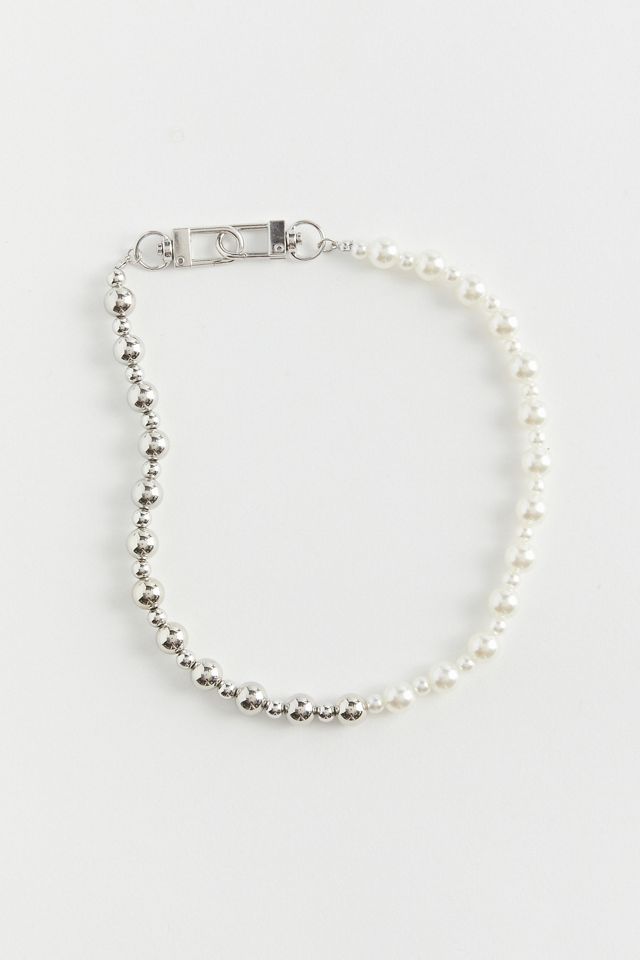 Pearl & Ball Bead Necklace #1