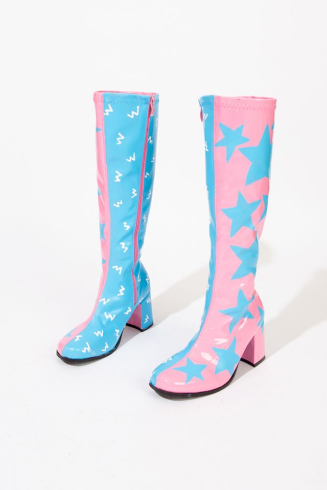 Zig Zag Shooting Star Gogo Boots | Urban Outfitters