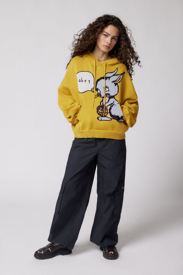 OBEY Bunny Hooded Sweater #1