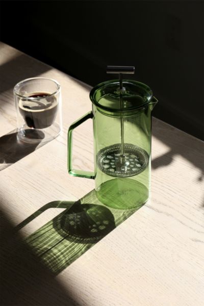Shop Yield 850 ml Glass French Press In Verde At Urban Outfitters