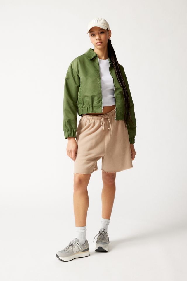 UO Kyle Nylon Bomber Jacket #1