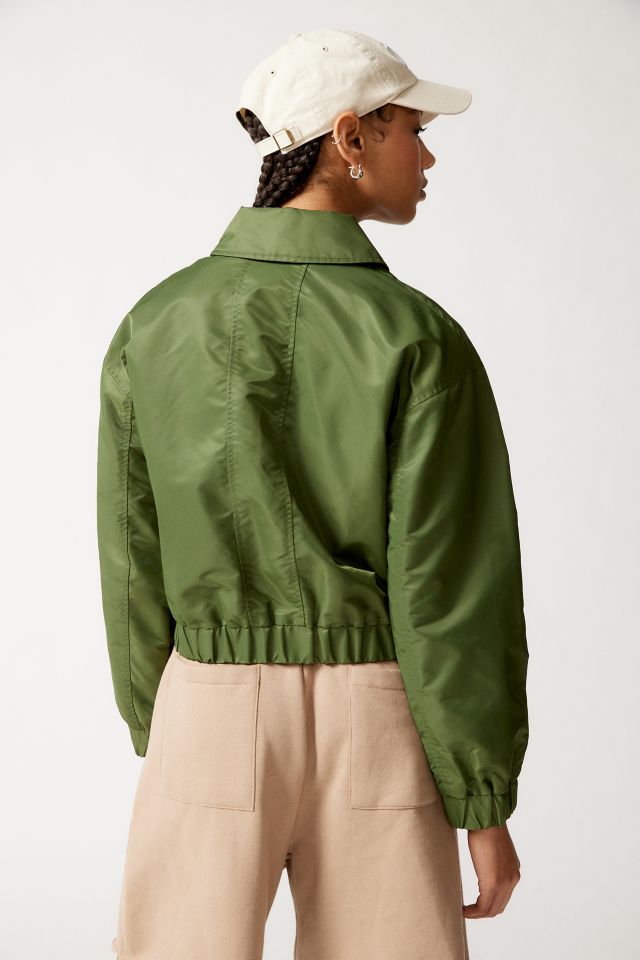 UO Kyle Nylon Bomber Jacket #2