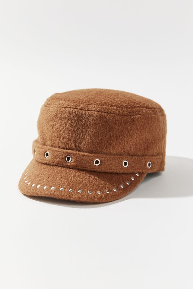 Mila Studded Cabbie Hat #1