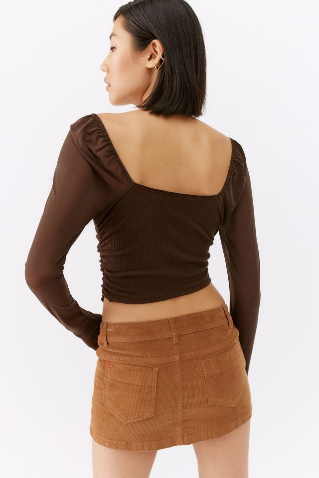 UO Close To Me Peekaboo Top #2