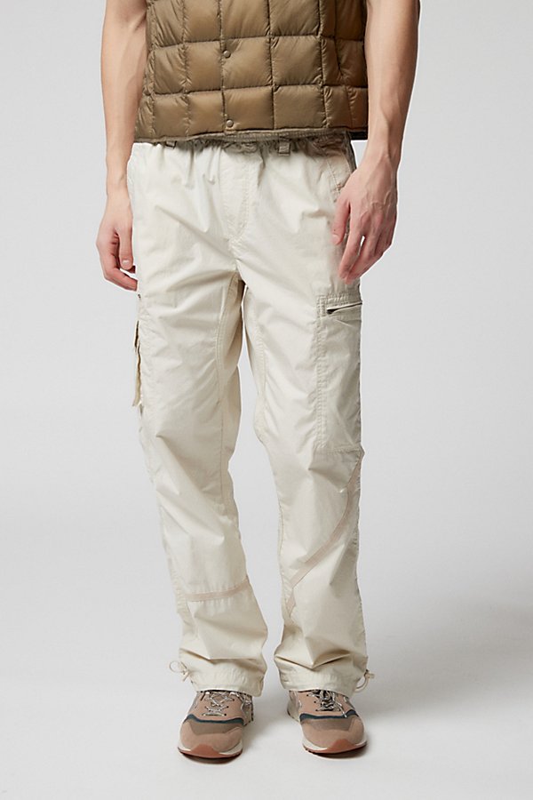 Standard Cloth Seamed Cargo Pant In Ivory