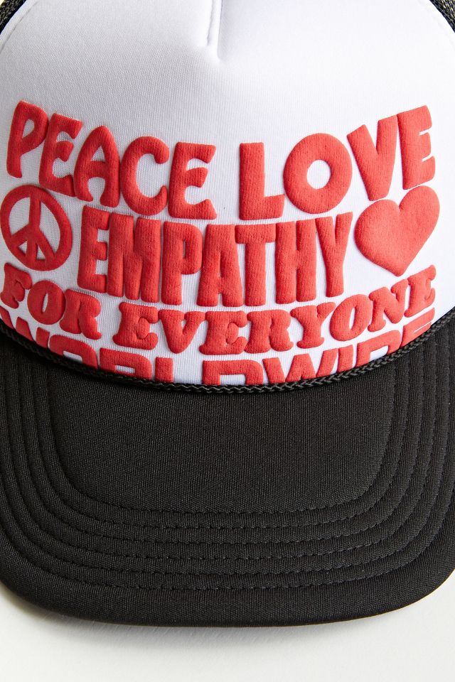 Peace & Love Trucker Hat #2
