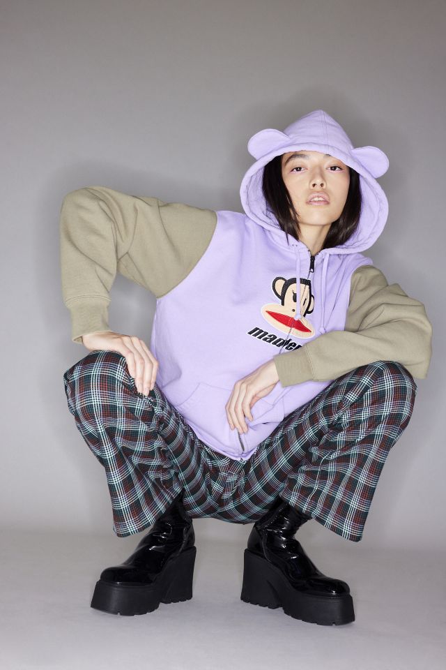 MadeMe X Paul Frank Zip-Up Hooded Jacket #1