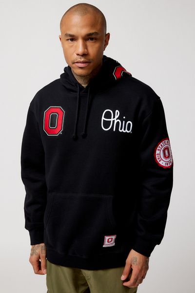 Mitchell Ness Ohio State University City Hoodie Sweatshirt