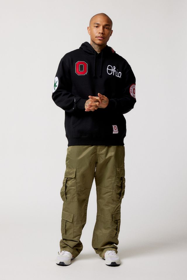 Mitchell & Ness Ohio State University City Hoodie Sweatshirt #1