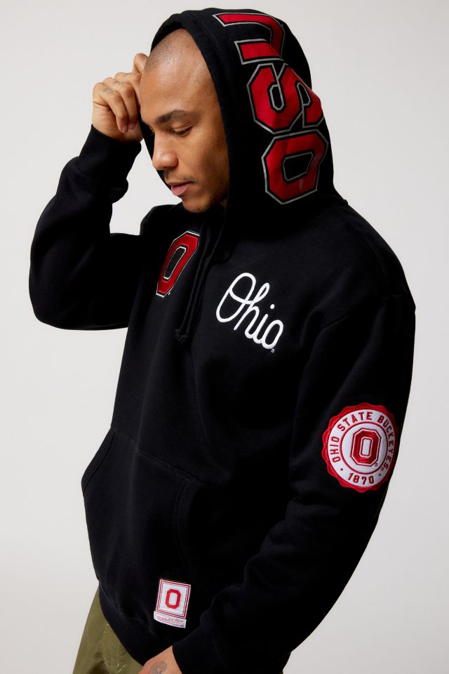 Mitchell & Ness Ohio State University City Hoodie Sweatshirt #2