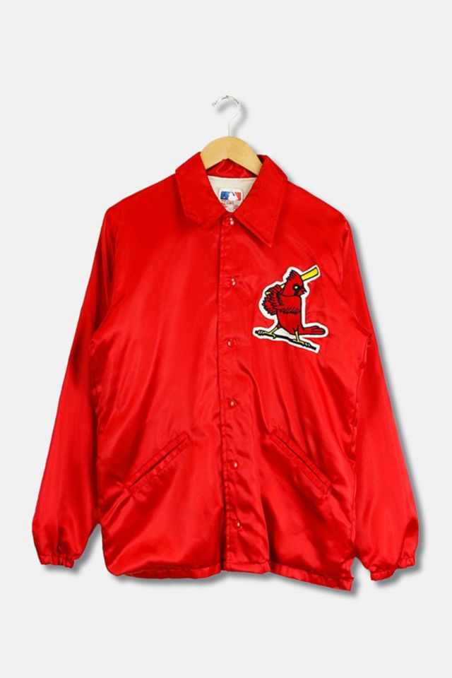 Majestic × Vintage St. Louis cardinals puffer jacket … - Gem